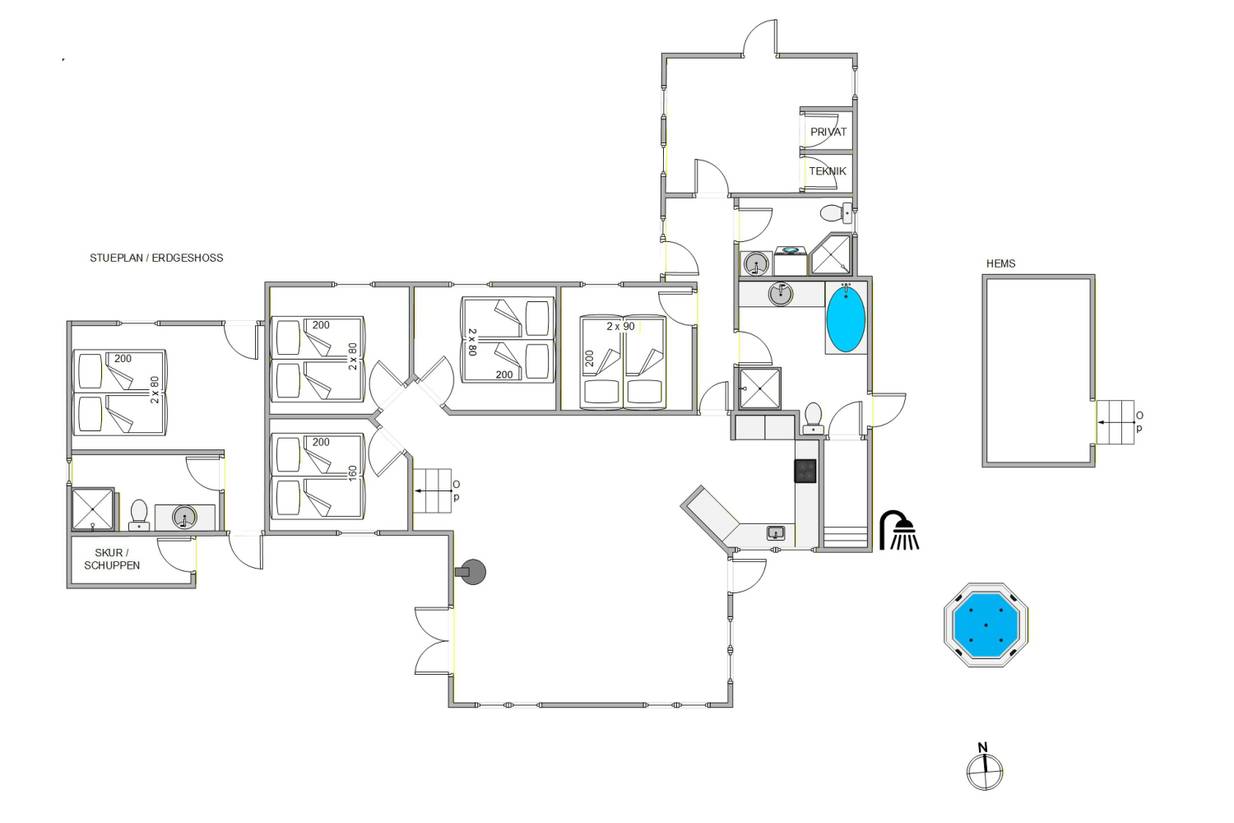 Vorschaubild von Ferienhaus YO27 in Blåvand - Westjütland
