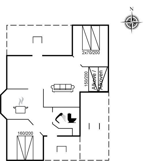 Vorschaubild von Ferienhaus YO73 in Dråby - Ebeltoft - Ostjütland