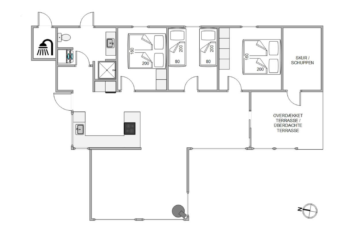 Vorschaubild von Ferienhaus YP56 in Søndervig - Westjütland