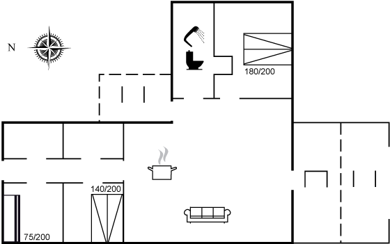 Vorschaubild von Ferienhaus YP63 in Løkken - Nordjütland
