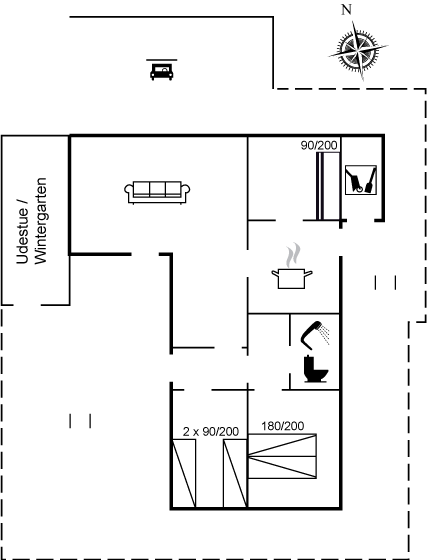 Vorschaubild von Ferienhaus YP97 in Havneby - Rømø
