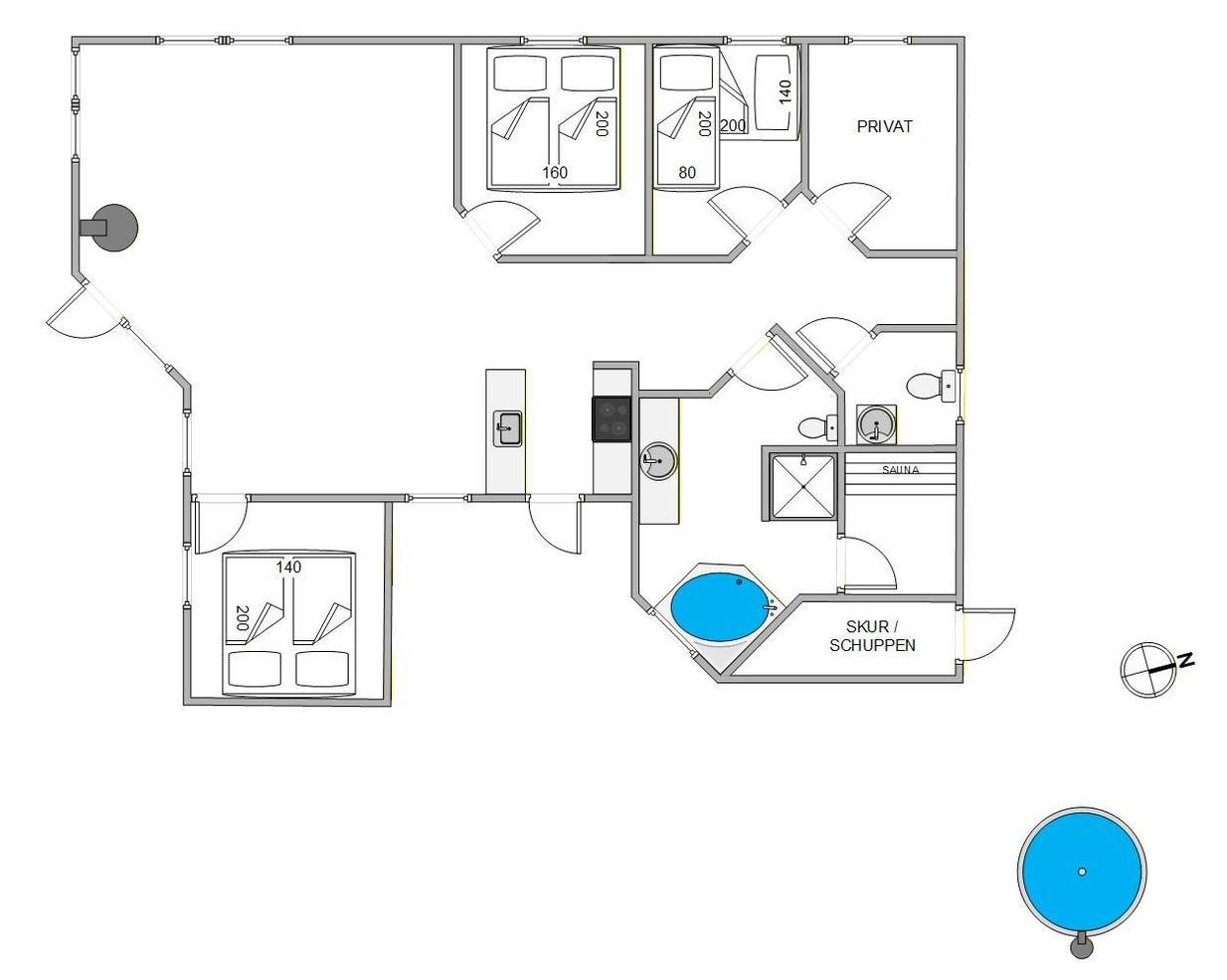 Vorschaubild von Ferienhaus YQ10 in Jegum - Westjütland