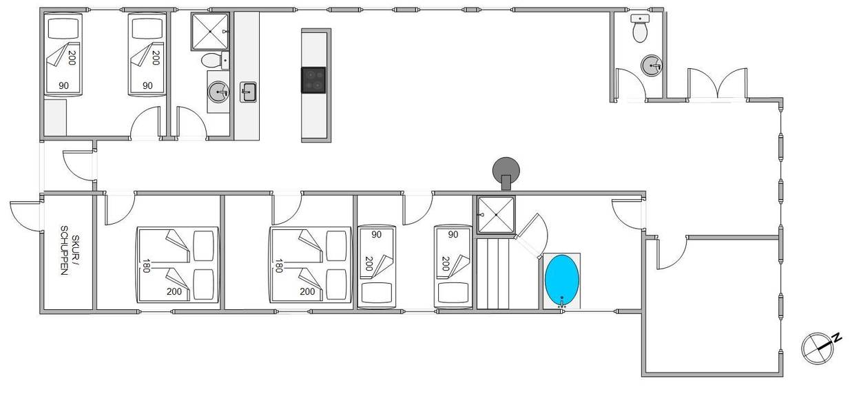 Vorschaubild von Ferienhaus YQ38 in Fanø Bad - Fanø