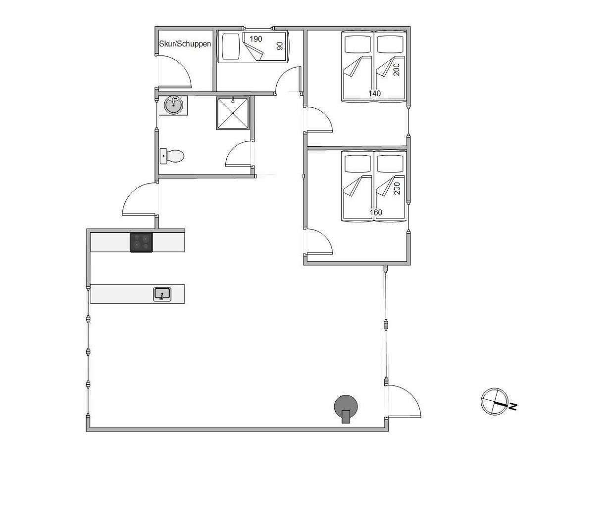 Vorschaubild von Ferienhaus YQ96 in Houstrup - Westjütland