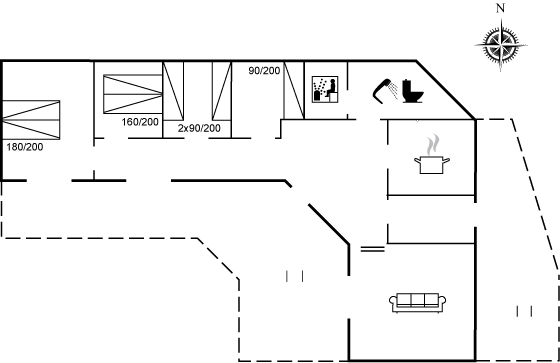 Vorschaubild von Ferienhaus YR44 in Grønne - Nordjütland