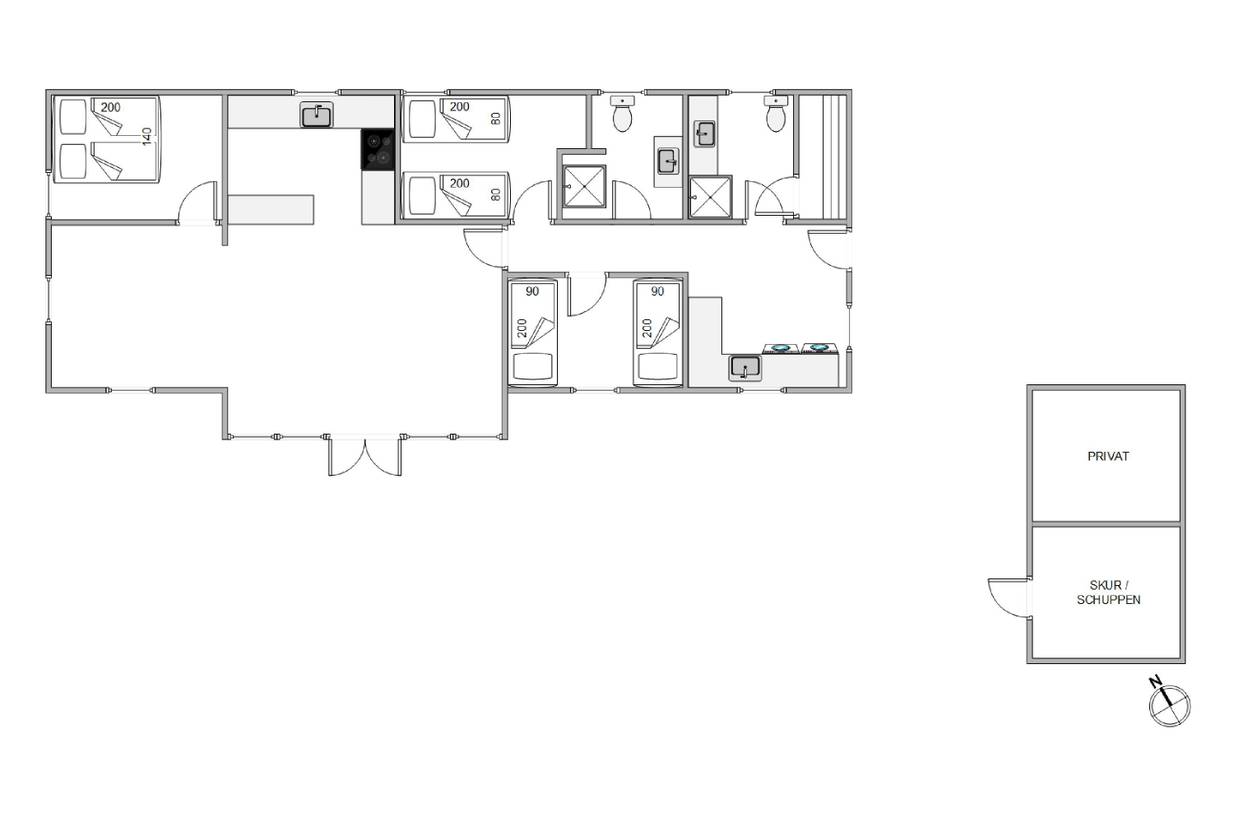 Vorschaubild von Ferienhaus YS80 in Lodbjerg Hede - Søndervig - Westjütland