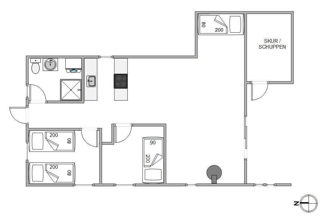 Vorschaubild von Ferienhaus YT44 in Jegum - Westjütland
