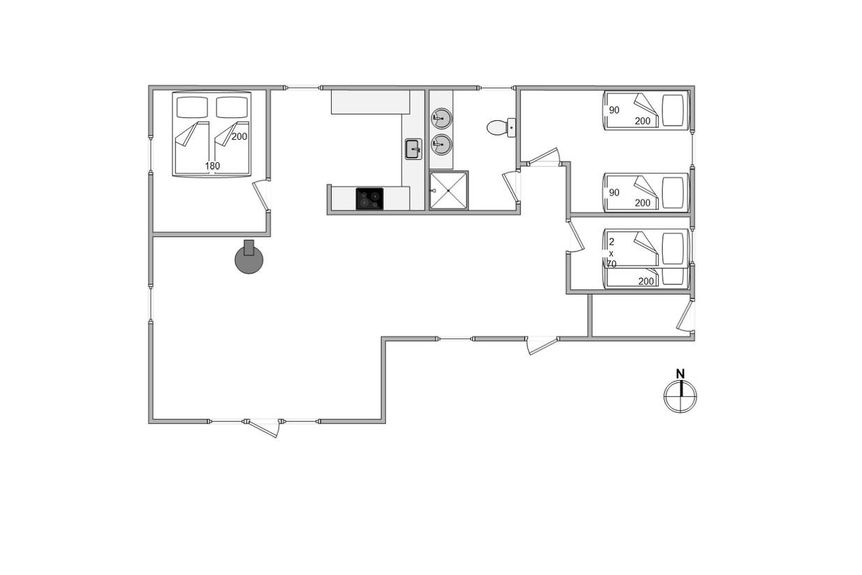 Vorschaubild von Ferienhaus YT61 in Klegod - Westjütland