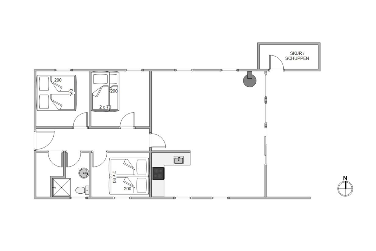 Vorschaubild von Ferienhaus YV61 in Houstrup - Westjütland