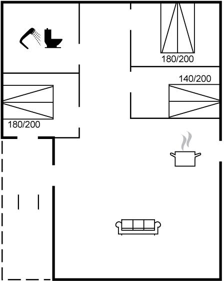 Vorschaubild von Ferienhaus YV76 in Øster Hurup - Nordjütland Ost