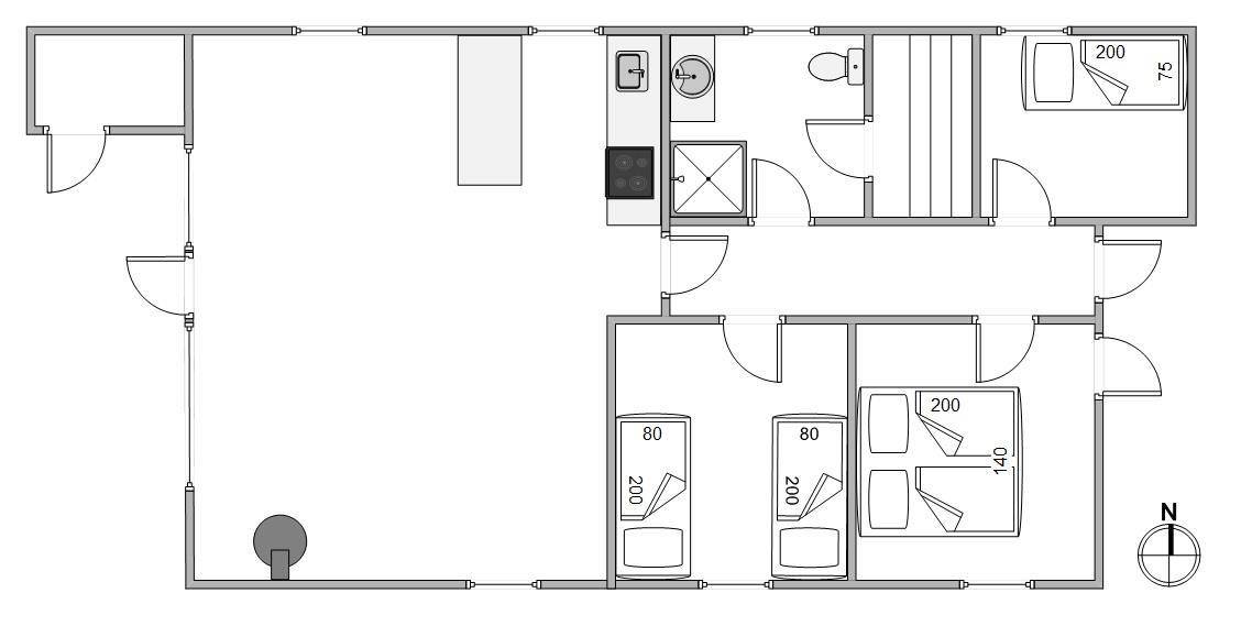 Vorschaubild von Ferienhaus YW25 in Bjerregård - Westjütland