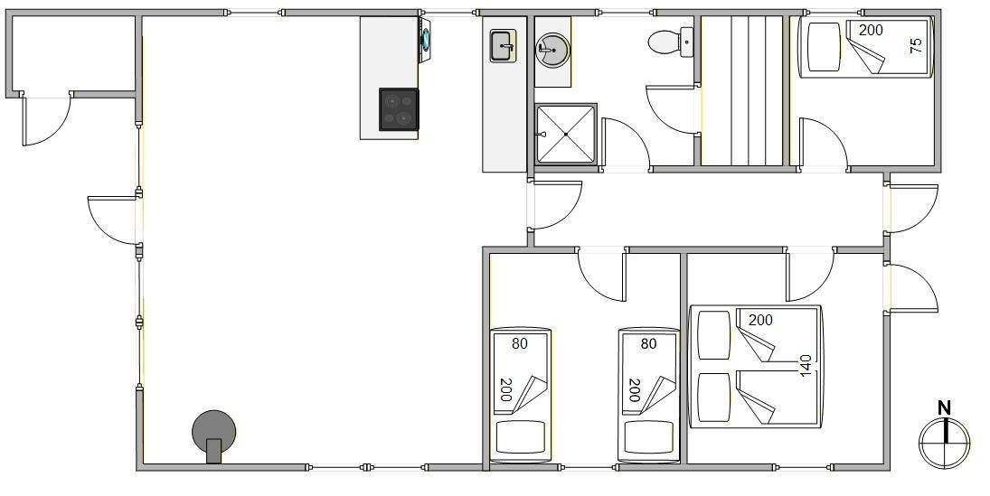 Vorschaubild von Ferienhaus YW25 in Bjerregård - Westjütland