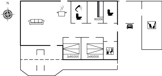 Vorschaubild von Ferienhaus YW58 in Dueodde - Bornholm