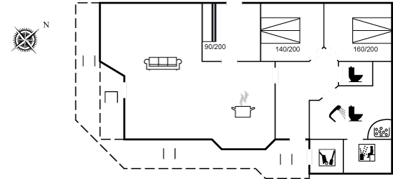 Vorschaubild von Ferienhaus YX86 in Klitmøller - Thy/Limfjord