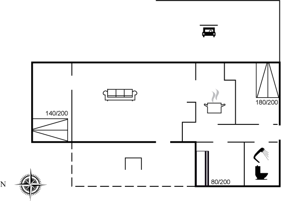 Vorschaubild von Ferienhaus YY54 in Nørlev - Lønstrup - Nordjütland