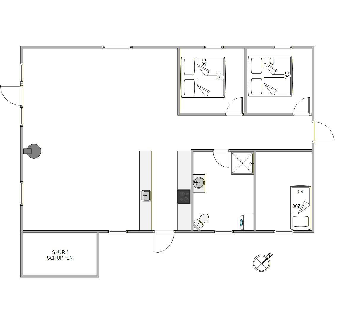Vorschaubild von Ferienhaus YZ46 in Rindby - Fanø