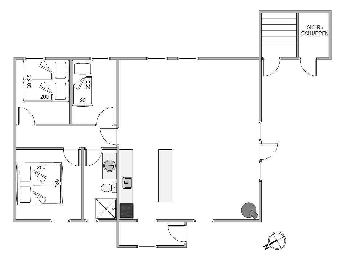 Vorschaubild von Ferienhaus YZ66 in Jegum - Westjütland