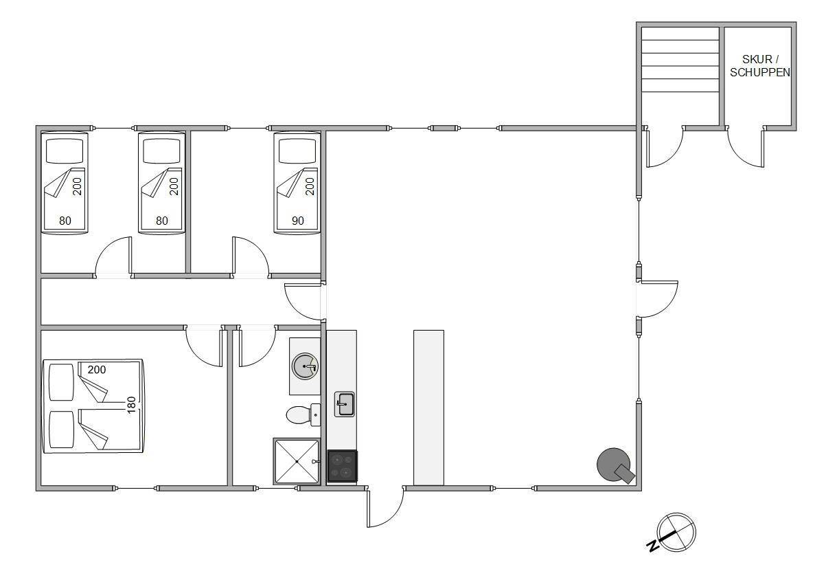 Vorschaubild von Ferienhaus YZ66 in Jegum - Westjütland