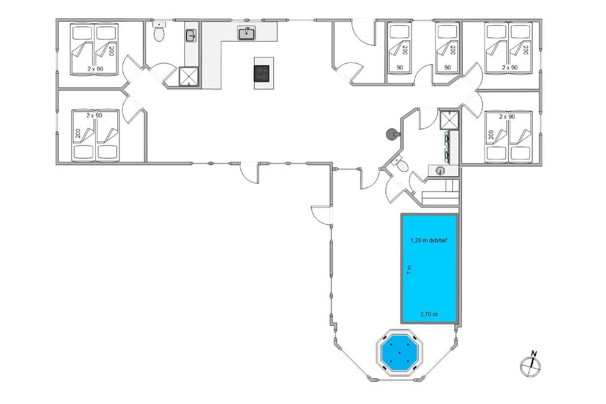 Vorschaubild von Ferienhaus YZ81 in Klegod - Westjütland