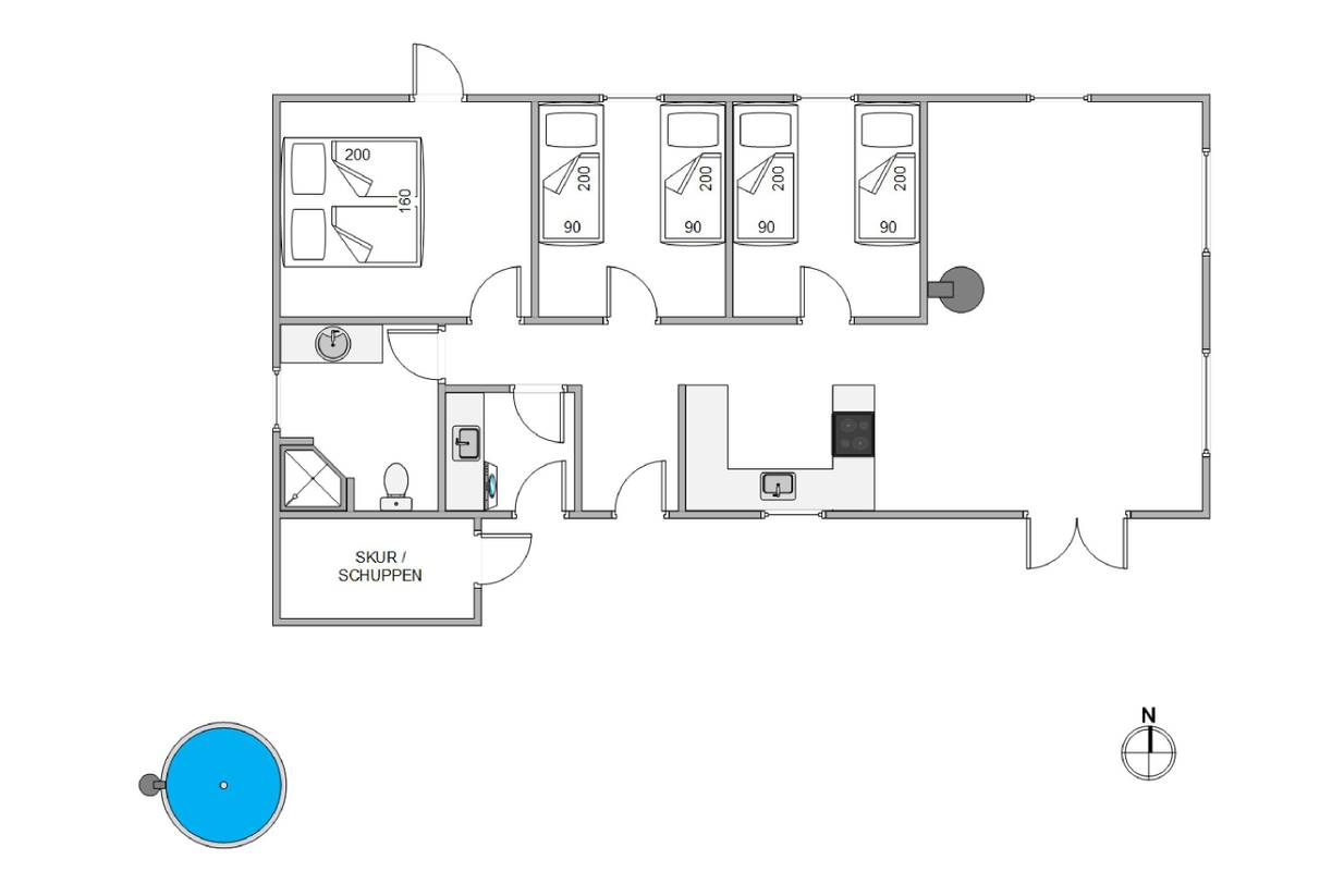 Vorschaubild von Ferienhaus ZA63 in Vester Husby - Westjütland