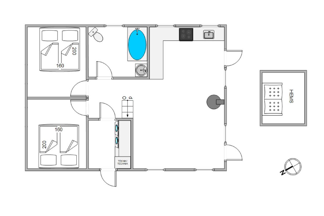 Vorschaubild von Ferienhaus ZC10 in Houstrup - Westjütland