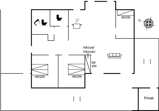 Vorschaubild von Ferienhaus ZD07 in Løkken - Nordjütland