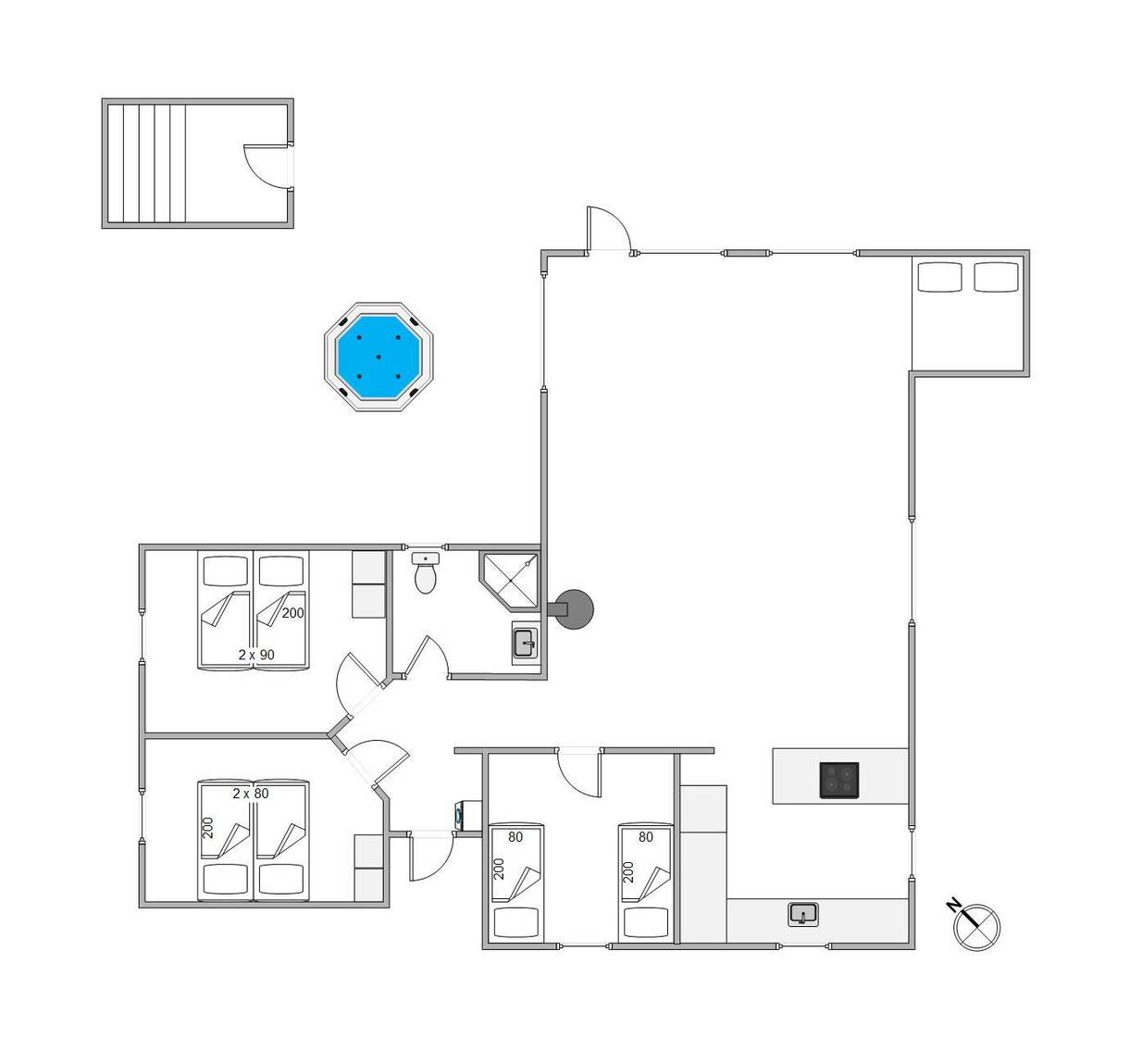 Vorschaubild von Ferienhaus ZE40 in Blåvand - Westjütland