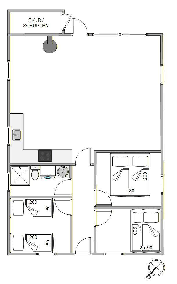 Vorschaubild von Ferienhaus ZE53 in Jegum - Westjütland