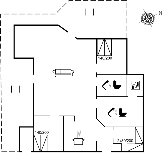 Vorschaubild von Ferienhaus ZE65 in Krik Vig - Thy/Limfjord