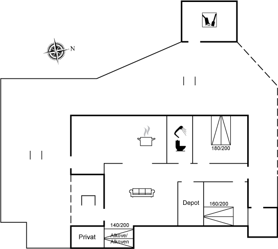 Vorschaubild von Ferienhaus ZF15 in Bjerregård - Westjütland