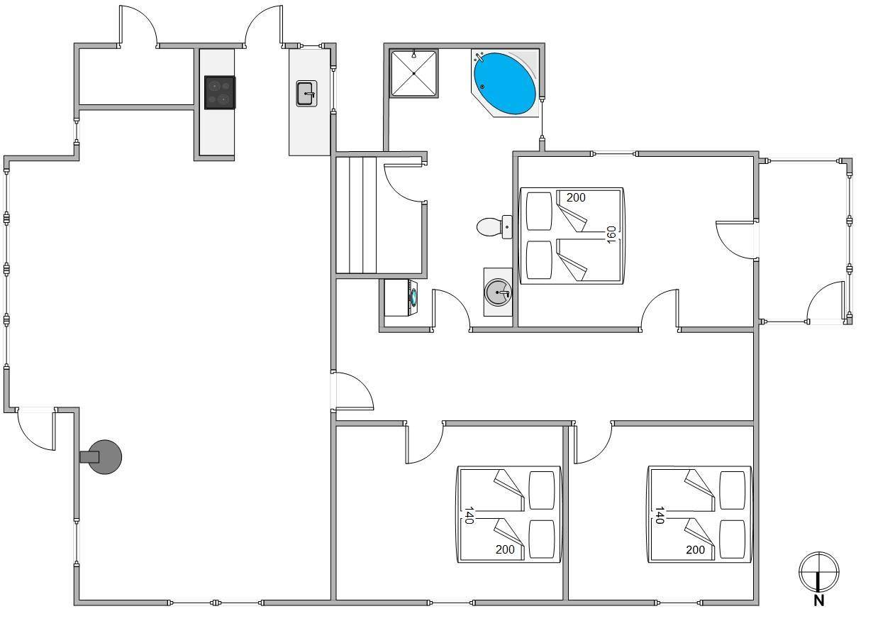 Vorschaubild von Ferienhaus ZG19 in Bjerregård - Westjütland