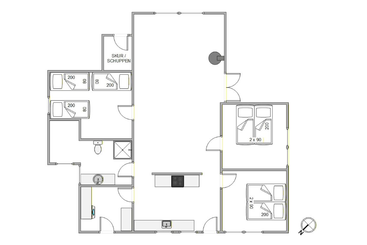 Vorschaubild von Ferienhaus ZH07 in Ho - Blåvand - Westjütland