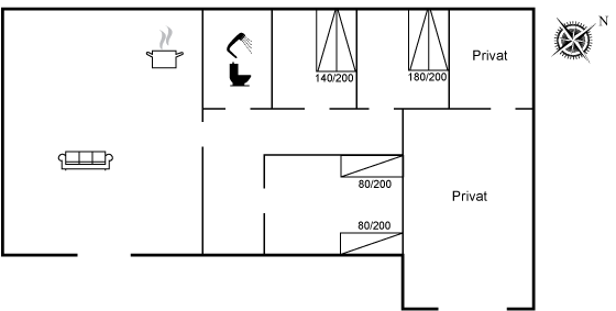 Vorschaubild von Ferienhaus ZH68 in Nr. Rubjerg - Løkken - Nordjütland
