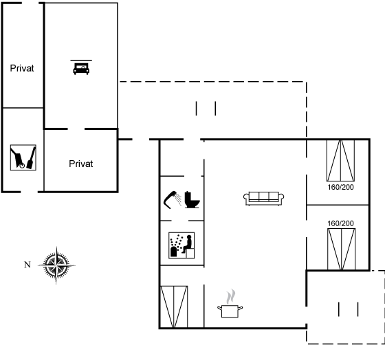 Vorschaubild von Ferienhaus ZI95 in Nr. Lyngby - Løkken - Nordjütland