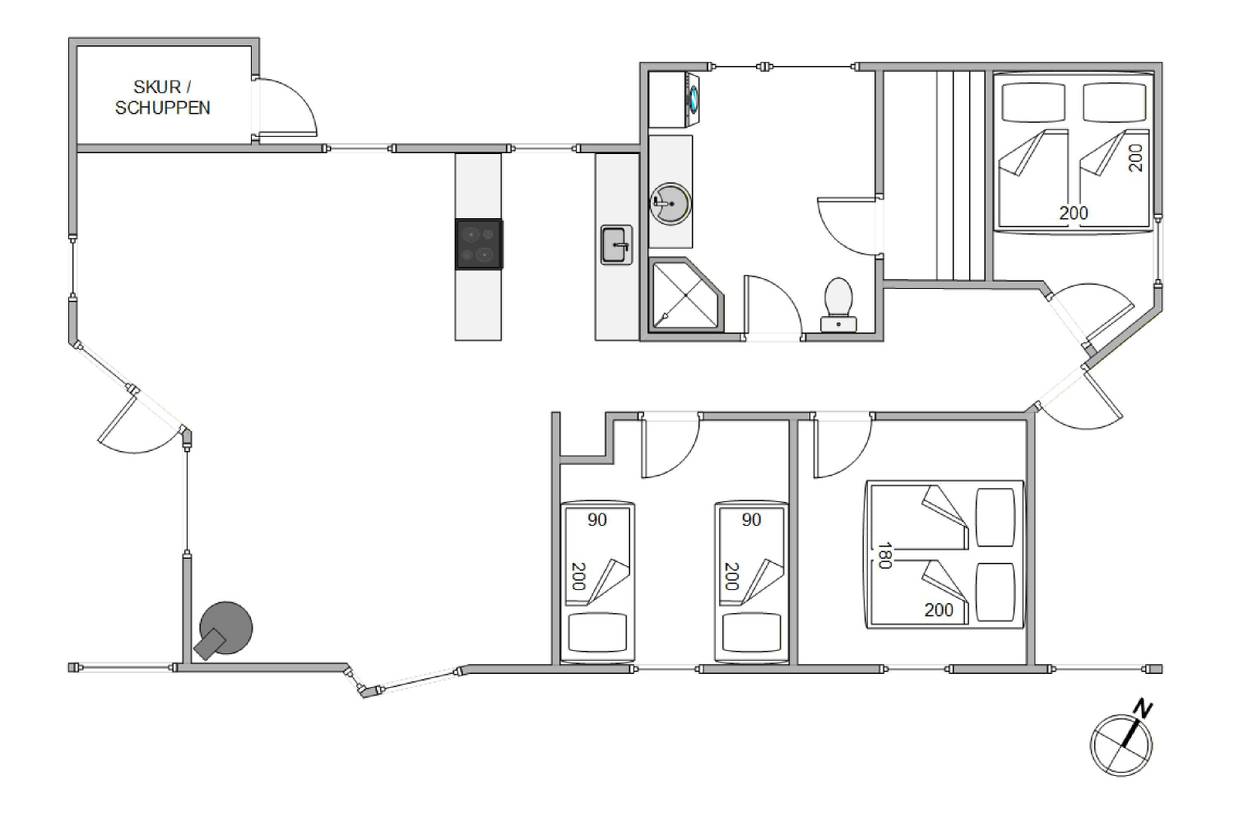 Vorschaubild von Ferienhaus ZJ61 in Årgab - Westjütland