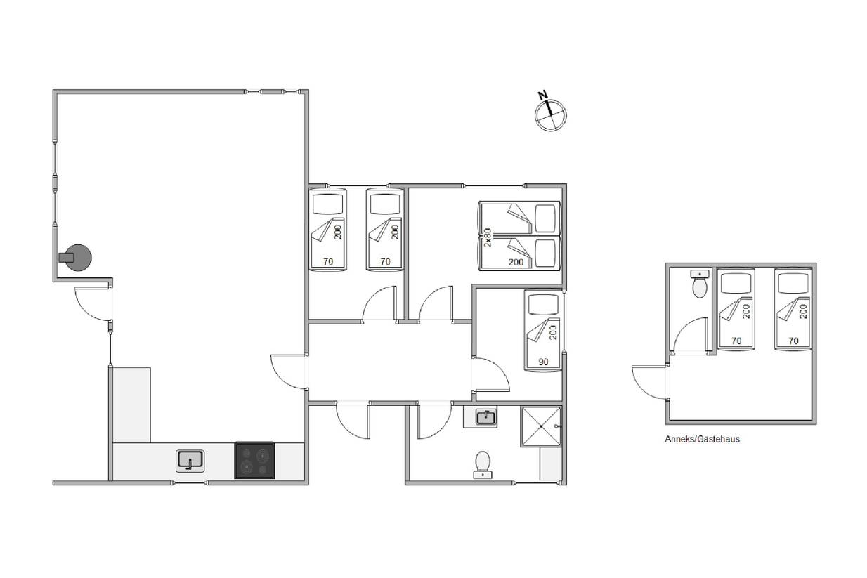 Vorschaubild von Ferienhaus ZJ64 in Blåvand - Westjütland