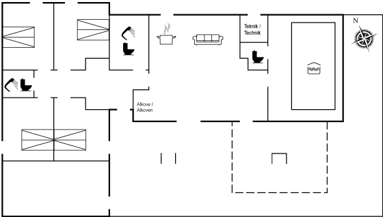 Vorschaubild von Ferienhaus ZK07 in Søndervig - Westjütland
