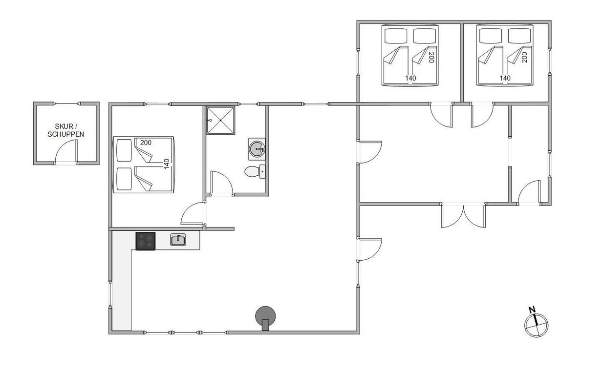 Vorschaubild von Ferienhaus ZK10 in Haurvig - Årgab - Westjütland