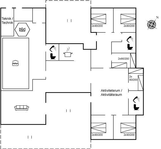 Vorschaubild von Ferienhaus ZL64 in Blåvand - Westjütland