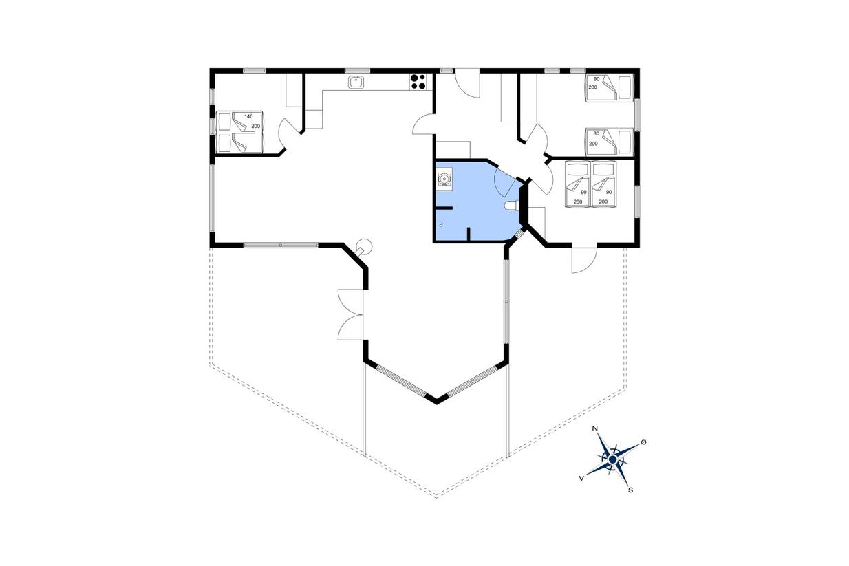 Vorschaubild von Ferienhaus ZN15 in Vejers Strand - Westjütland