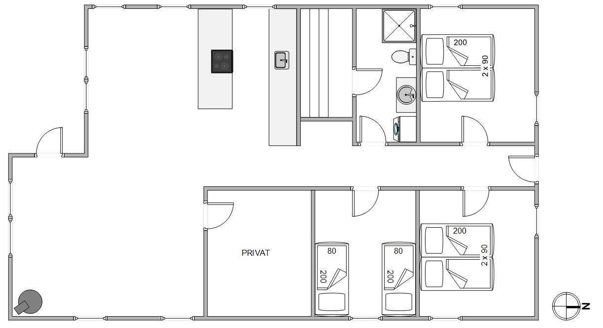 Vorschaubild von Ferienhaus ZN60 in Bjerregård - Westjütland