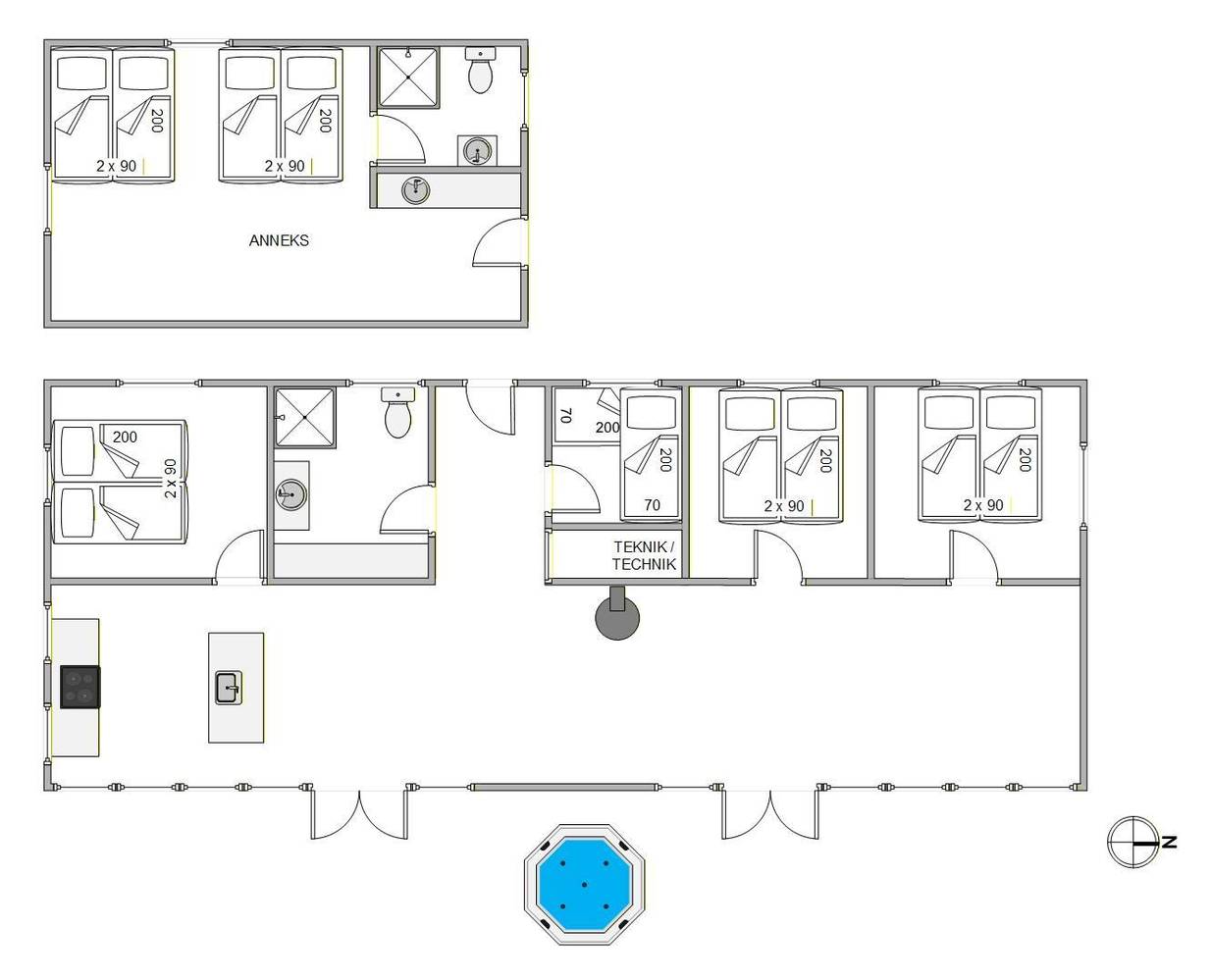 Vorschaubild von Ferienhaus ZO61 in Kongsmark - Rømø