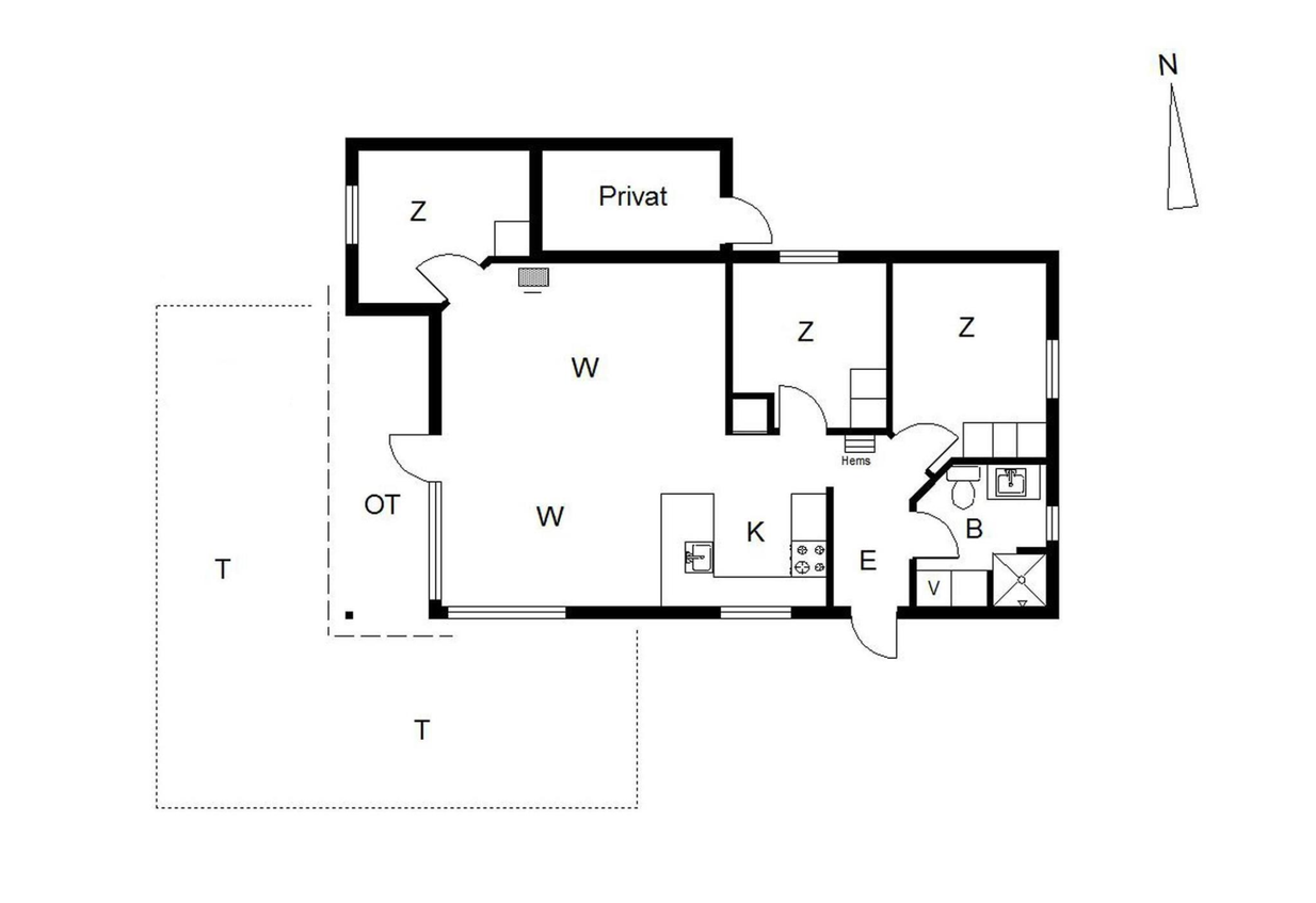 Vorschaubild von Ferienhaus ZO79 in Jegum - Westjütland