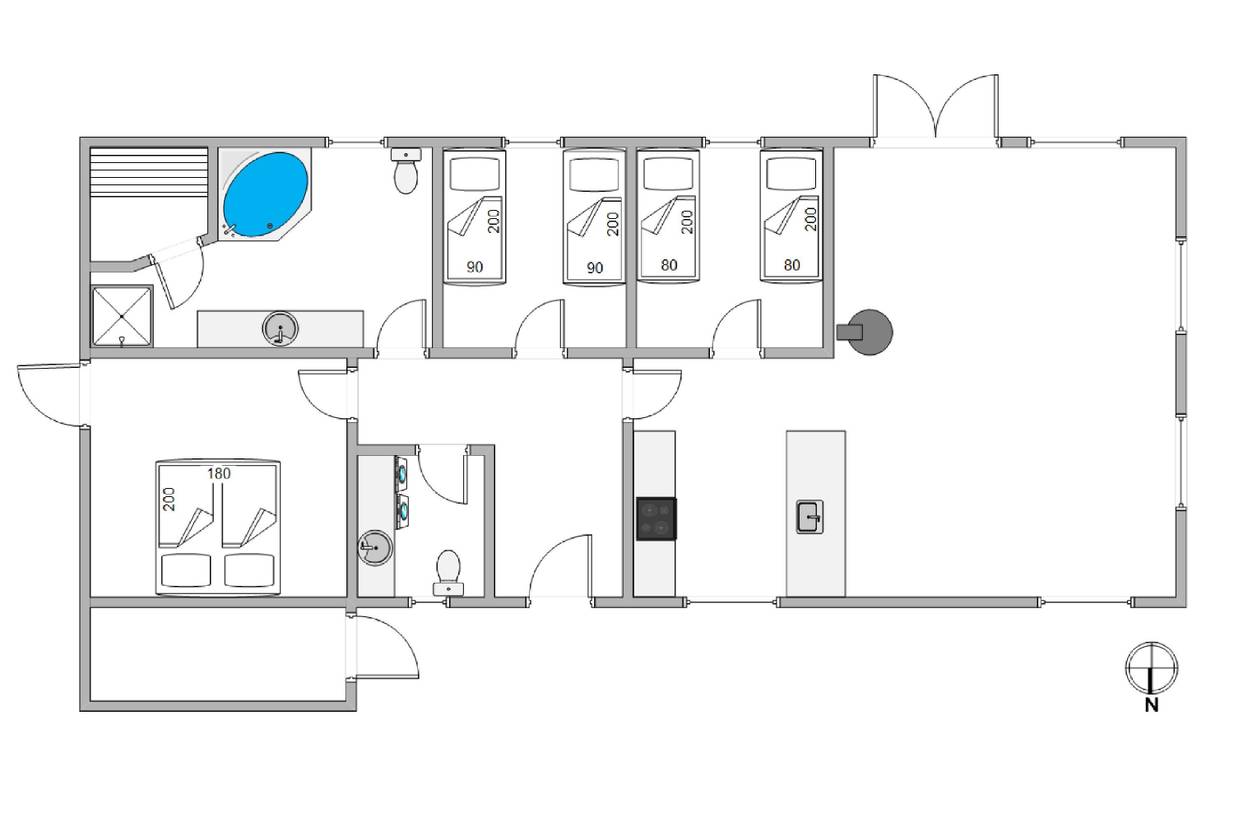 Vorschaubild von Ferienhaus ZQ45 in Søndervig - Westjütland