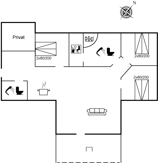 Vorschaubild von Ferienhaus ZT26 in Jegum - Westjütland