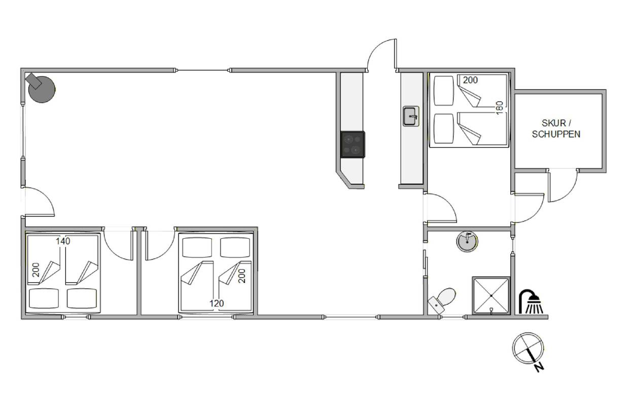 Vorschaubild von Ferienhaus ZU06 in Søndervig - Westjütland
