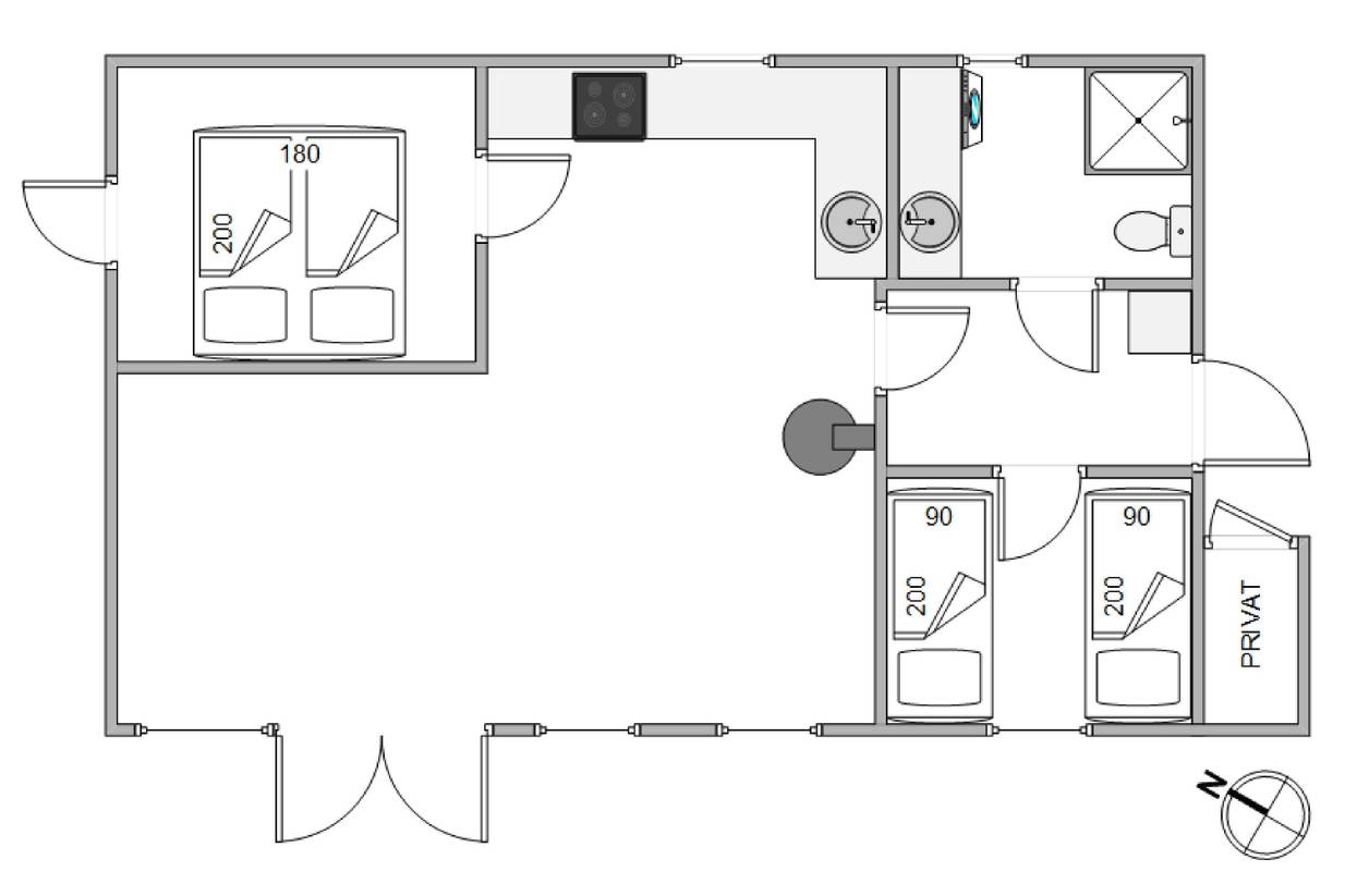 Vorschaubild von Ferienhaus ZU16 in Søndervig - Westjütland