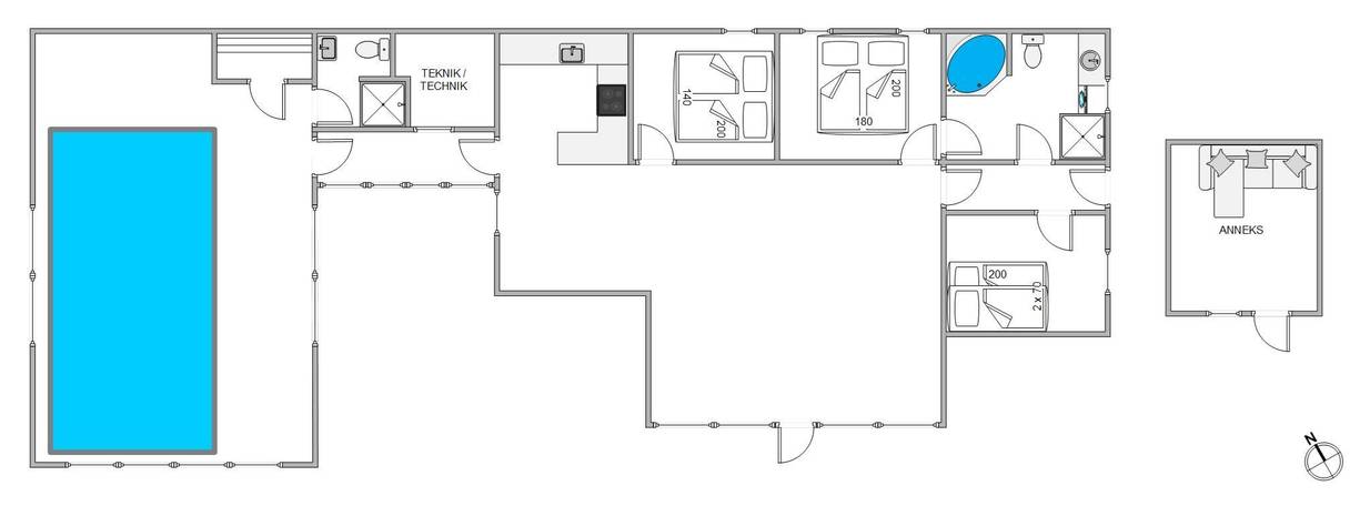Vorschaubild von Ferienhaus ZV16 in Sønderstrand - Rømø