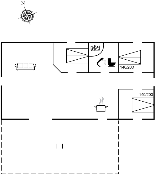 Vorschaubild von Ferienhaus ZV46 in Bisnap - Hou - Nordjütland Ost