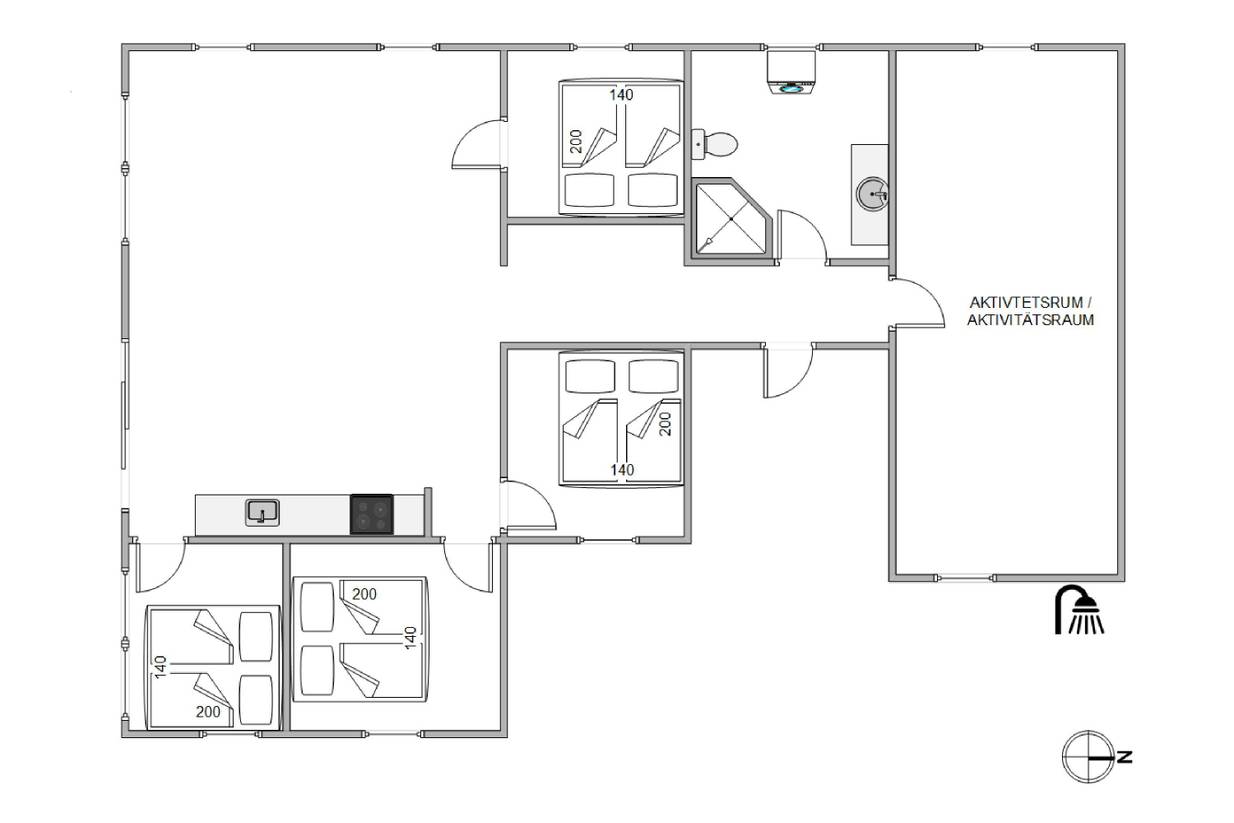 Vorschaubild von Ferienhaus ZW19 in Houvig - Søndervig - Westjütland